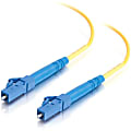 C2G-8m LC-LC 9/125 OS1 Simplex Singlemode PVC Fiber Optic Cable - Yellow - 8m LC-LC 9/125 Simplex Single Mode OS2 Fiber Cable - Yellow - 26ft