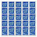 AllSett Health® Instant Disposable Cold Packs, 6” x 4-1/2”, Blue, Pack Of 25 Cold Packs 1 thumbnail image
