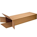 Partners Brand Side-Loading Boxes, 52"H x 4"W x 14"D, Kraft, Bundle Of 15