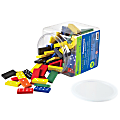 Learning Resources® Double-Six Color Dominoes In A Bucket, Pack Of 168