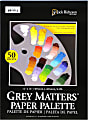 Jack Richeson Gray Matters Paper Palette Pad, 12" x 16", 50 Sheets