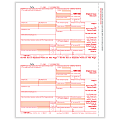 ComplyRight™ 1099-OID Tax Forms, 2-Up, Federal Copy A, Laser, 8-1/2" x 11", Pack Of 100 Forms