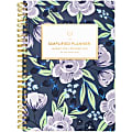 2024 Simplified by Emily Ley for AT-A-GLANCE® Weekly/Monthly Planner, 5-1/2" x 8-1/2", Lilac Floral, January To December 2024 , EL18-200