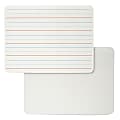 Charles Leonard Magnetic Dry Erase Board, 2-Sided Lined/Plain, Pack Of 4 1 thumbnail image