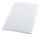 Winco Polyethylene Cutting Board, 3/4"H x 18"W x 24"D, White