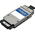 AddOn Cisco ONS-GC-GE-ZX Compatible TAA Compliant 1000Base-ZX GBIC Transceiver (SMF, 1550nm, 80km, SC)