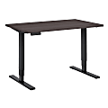 Bush Business Furniture Move 80 Series Electric 48"W x 30"D Height Adjustable Standing Desk, Storm Gray/Black Base, Standard Delivery