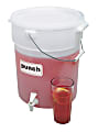 Cambro 6-Gallon Beverage Dispenser, White 1 thumbnail image