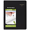 AT-A-GLANCE® Large Print 2026 Monthly Planner, Black, Medium, 7" x 8 3/4" 1 thumbnail image