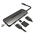 Volkano Core Dock Series USB Type-C Dock, Black, VK-20041-CH
