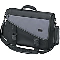 Tripp Lite by Eaton Profile Notebook Brief - Notebook/Laptop Computer Carrying Cases & Bags - Top-loading - Nylon - Charcoal Gray, Black" 1 thumbnail image