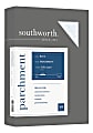 Southworth® Parchment Specialty Paper, 8 1/2" x 11", 24 Lb., Blue, Pack Of 500 1 thumbnail image