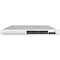 Meraki MS210-24P Ethernet Switch - 24 Ports - Manageable - 3 Layer Supported - Modular - 4 SFP Slots - MS21024PHW 1 thumbnail image