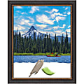 Amanti Art Rectangular Wood Picture Frame, 19” x 23”, Matted For 16” x 20”, Ashton Black 1 thumbnail image