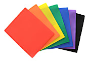 Inkology 2-Pocket Poly Portfolios Without Metal Prongs, Letter Sized, Assorted Colors, Pack Of 48 1 thumbnail image