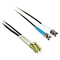 C2G-5m LC-ST 50/125 OM2 Duplex Multimode PVC Fiber Optic Cable - Black - Fiber Optic for Network Device - LC Male - ST Male - 50/125 - Duplex Multimode - OM2 - 5m - Black