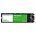 Western Digital Green WDS240G2G0B 240 GB Solid State Drive - M.2 2280 Internal - SATA (SATA/600) - Desktop PC, Al - WDS240G2G0B 1 thumbnail image