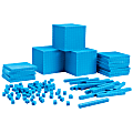 Learning Resources® Base Ten Class Set, Grade 1 - College, Blue 1 thumbnail image