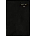 2025 AT-A-GLANCE® Fine Diary® Weekly/Monthly Diary, 2-3/4" x 4-1/4"?, Black, January To December, 720105