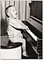 Viabella Birthday Greeting Card With Envelope, Baby Piano, 5" x 7" 1 thumbnail image