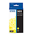 Epson® 302 Claria® Premium Yellow Ink Cartridge, T302420-S