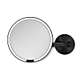 simplehuman Wall Mount Sensor Mirror, 9-1/8”H x 13-13/16”W x 3-1/8”D, Matte Black 1 thumbnail image