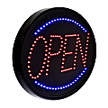 Alpine LED Sign, 14” x 23” x 1”, Open, 12W