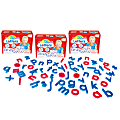 Junior Learning Magnetic Rainbow Letters, Red/Blue, Grades Pre-K To 2, 62 Letters Per Pack, Set Of 3 Packs 1 thumbnail image
