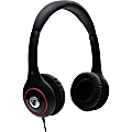 V7 3.5mm Deluxe Stereo Headphones with Volume Control - Stereo - Black - Mini-phone (3.5mm) - Wired - 32 Ohm - 20 Hz 20 kHz - Over-the-head - Binaural - Circumaural - 6 ft Cable 1 thumbnail image