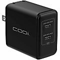 CODi 45W Wall Charger Duel USB-C Charging Ports - Overcurrent, overload, overvoltage protection, and short circuit protection with auto-recovery 1 thumbnail image