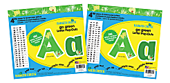 Barker Creek Letter Pop-Outs, 4", Go Green, Pack Of 510 1 thumbnail image