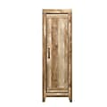 Sauder Adept Engineered Wood Narrow Storage Cabinet, 3 Adjustable Shelves, Craftsman Oak