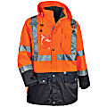 Ergodyne GloWear® 8388 4-In-1 Type R Class3/2 Thermal Jacket Kit, Small, Orange