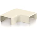 C2G Wiremold Uniduct 2700 9 Flat Elbow - Ivory - Ivory - Polyvinyl Chloride (PVC)