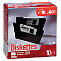 Imation™ 3.5" Diskettes, IBM Format, DS/HD, Black, Box Of 10 1 thumbnail image