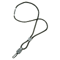 SKILCRAFT® Premium Lanyard With Swivel Hook, 36", Black, Pack Of 12 (AbilityOne 8455-01-613-0192) 1 thumbnail image