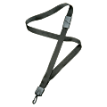 SKILCRAFT® Deluxe Lanyard With Swivel Hook, 36", Black, Pack Of 12 (AbilityOne 8455-01-613-0197) 1 thumbnail image