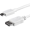 StarTech.com 3.3 ft/1 m USB C to DisplayPort Cable - USB Type C to DP Video Adapter Cable - 4K 60Hz - CDP2DPMM1MW 1 thumbnail image