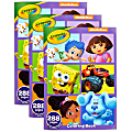 Crayola Coloring Books, Nick Jr, Bundle Of 3 Books 1 thumbnail image