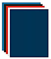 Office Depot® Brand 2-Pocket Textured Paper Folders, Assorted Colors, Pack Of 10 1 thumbnail image