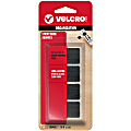 VELCRO® Brand Sticky Back Squares, 0.88"W x 0.88"L, Black, Pack Of 12 1 thumbnail image