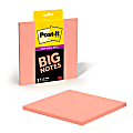 Post-it® Super Sticky Big Notes, 8 x 8 in, 1 Sticky Note Pad, 30 Sheets/Pad, Great for Vision Boards, Creative Projects, and Study Spaces, Papaya Fizz 1 thumbnail image