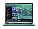 Acer Swift 1 SF114-32-P9MX - Pentium Silver N5000 / 1.1 GHz - Windows 10 Home 64-bit in S mode - 4 GB RAM - 128 GB SSD - 14" IPS 1920 x 1080 (Full HD) - UHD Graphics 605 - Wi-Fi, Bluetooth - aqua green - kbd: US International 1 thumbnail image