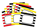 Barker Creek Name Badges/Self-Adhesive Labels, 3 1/2" x 2 3/4", Wide Stripes, Pack Of 45 1 thumbnail image