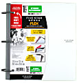 Five Star® Flex® NoteBinder®, 1 1/2" Round Rings, Assorted Colors
