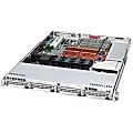 Supermicro SuperChassis System Cabinet - Rack-mountable - Black - 1U - 4 x Bay - 4 x Fan(s) Installed - 600 W - EATX Motherboard Supported - 4 x Fan(s) Supported - 4 x Internal 3.5" Bay - 2 x USB(s) 1 thumbnail image