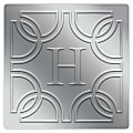 Custom Blind-Embossed Labels And Stickers, Foil Stock, 1-1/2" x 1-1/2" Square, Box Of 500 Labels 1 thumbnail image