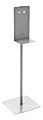 Built Sanitizer Floor Stand, 48" x 14" x 14", White