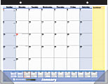 AT-A-GLANCE® QuickNotes® Desk Calendar, 22" x 17", 30% Recycled, January-December 2014