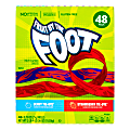Fruit By The Foot Variety Pack, Strawberry and Berry Tie Dye, 0.75 Oz, Box Of 48 Snacks
